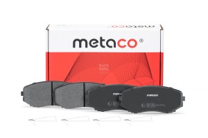 Колодки тормозные передние к-кт 3000519 3000519 METACO
