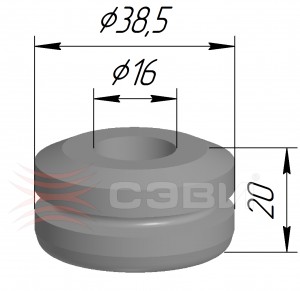 Отбойник амортизатора заднего верхний 1319-5444 SEVI