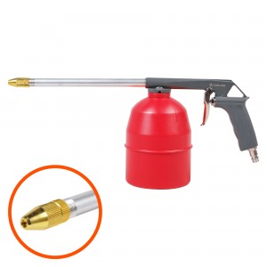 Пистолет для мойки ДВС пневматический (мовильный) пластм 850мл /AIRLINE/ ATBU060 AIRLINE