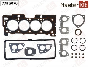 Набор прокладок верхний Citroen/Peugeot 1.1/1.4 H1A/HDY/KDX/KDZ Masterkit 77BG07 77BG070 MASTER KIT