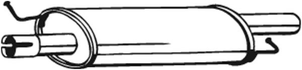 Резонатор VW Transporter (03-09) BOSAL 233-575 BOSAL