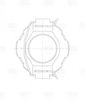 Муфта выкл. сцеп. Toyota Chaser V (88-)/VI (96-) 2.0i (мех.) (CT 1914) CT 1914 TRIALLI