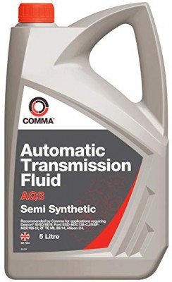 COMMA AQ3 AUTO TRANS FLUID (5L) жидкость гидравлич.! красная\ GM Dexron III/IID/ AQ35L COMMA
