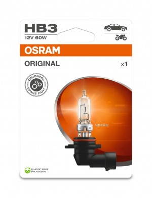Лампа 12V HB3 60W P20d блистер (1шт.) OSRAM 90051BL OSRAM