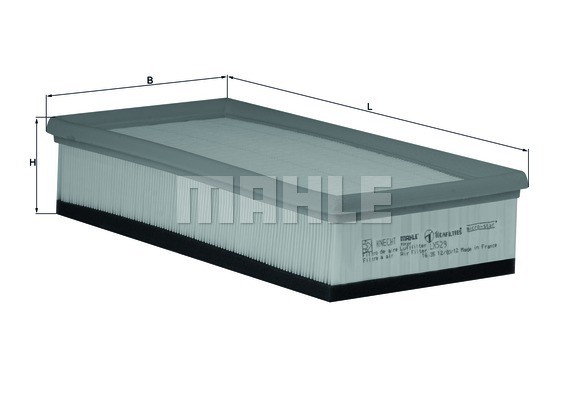 Фильтр воздушный LX529 MAHLE KNECHT