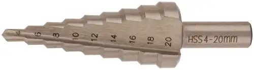 Сверло ступенчатое 4.0-20.0мм 9 ступеней КУРС 36402 KURS