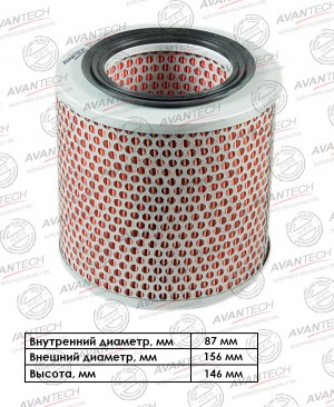 Фильтр воздушный Avantech AF0125 AVANTECH