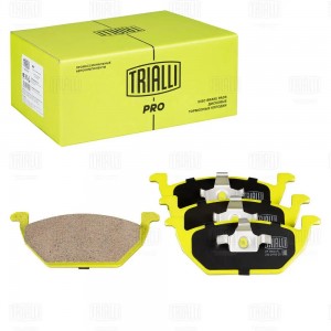 Колодки торм. VW Polo Sedan (RUS) (10-) 1ZG диск. перед. (керам.) (PF 1802CR) PR PF1802CR TRIALLI