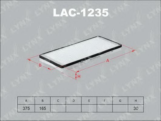 фильтр салона!\ MB Sprinter 208-616, VW LT 28-46 96> LAC-1235 LYNXAUTO