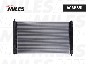 Радиатор охлаждения двигателя NISSAN TEANA 2.5/3.5 08- паяный ACRB351 ACRB351 MILES