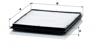 Фильтр салонный MANN CU2516 CU 2516 MANN FILTER