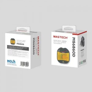Тестер розеток MS6860D MASTECH 131260 MASTECH