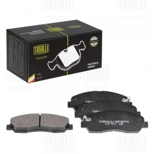 Колодки тормозные дисковые задние для а/м ГАЗель, для а/м ГАЗель NEXT TRIALLI PF 974 TRIALLI