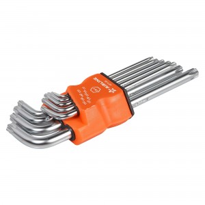 Набор шестигранных ключей ( 9 предметов) "AIRLINE" (пласт. держатель) AT-9-22 AIRLINE