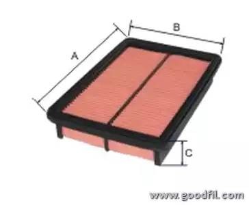 Фильтр воздушный AG536 AG 536 GOODWILL