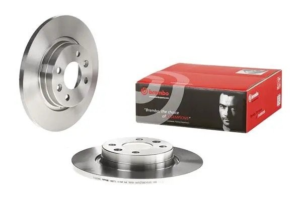 Диск тормозной RENAULT Logan,Sandero передний (259х12мм) (1шт.) BREMBO 08.A268.10 BREMBO