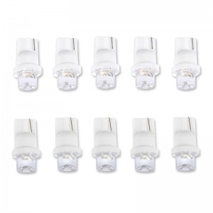 к-т ламп! светодиодных T011 T10, белый (W2.1x9.5d) 1LED усечённая W5W, 10шт\ A78594S AVS