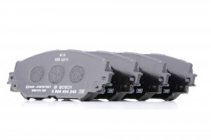 Колодки тормозные TOYOTA Auris (06-12),Corolla (07-13) передние (4шт.) BOSCH 0 986 494 240 BOSCH