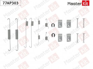 Комплект установочный барабанных колодок SUZUKI SWIFT II Седан (AH, AJ) 1989 - 2 77AP303 MASTER KIT