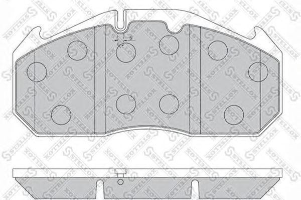колодки дисковые! 29 030 с р/к\ Howo, Omn RVI AE 420T,MAN 85-11405-SX STELLOX
