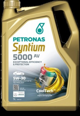 Масло моторное PETRONAS 5000 AV 5W30 синт.5л SYNTIUM 70950M12EU PETRONAS