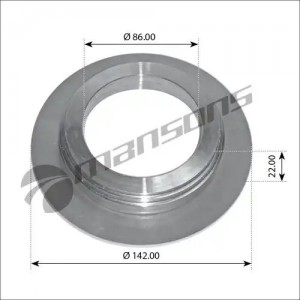 Кольцо стопорное BPW упорное под сальники (conventional, 6.5-9т) MANSONS 300.539 MANSONS
