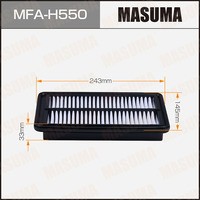 фильтр воздушный!\ Honda Jade 15-20 MFA-H550 MASUMA