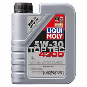 LIQUI MOLY TOP TEC 4300 5W30 1Л API SP ACEA C2/C3 MB 226.52/229.52 PSA B71 2290  8030 LIQUI MOLY