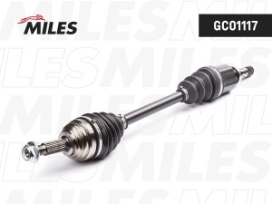 Привод в сборе левый RENAULT MEGANE 1.6 02- (SKF VKJC5987) GC01117 GC01117 MILES