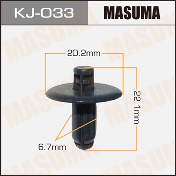 Пистон обивки универсальный MASUMA KJ033 MASUMA