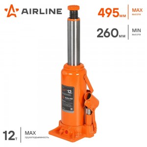 Домкрат бутылочный AJ-B-12 AIRLINE