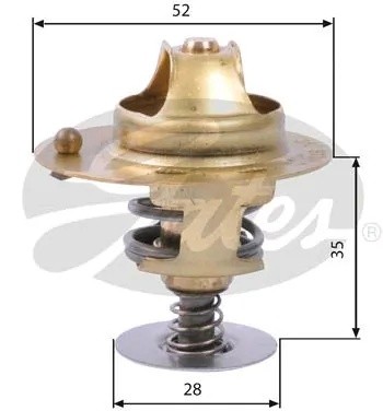 Термостат HONDA Accord GATES TH14178G1 GATES
