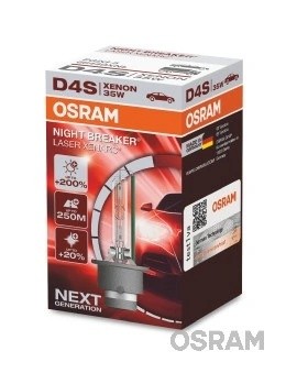 D4S 4500К XENARC NIGHT BREAKER LASER D2S //+200% СВЕТА 66440XNL OSRAM