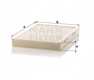 Фильтр воздушный кабины (салонный) CU31001 Mann-Filter CU 31 001 MANN FILTER