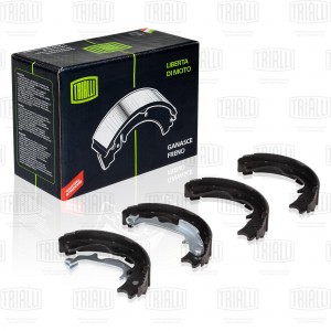 Колодки тормозные барабанные задние GF 0862 TRIALLI