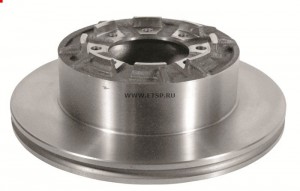 Диск тормозной 289*84*108*22 Iveco 960051 EMMERRE