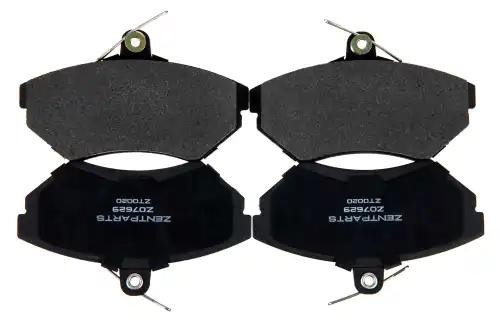 колодки дисковые передние!\ VW Golf III/Polo, Seat Toledo/Ibiza 1.4-1.9TDi 95> Z07629 ZENTPARTS