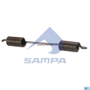 MAN F90/2000 пружина стяжная 235ммХ26мм для литой колодки 100090 SAMPA