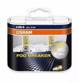 Лампа 12V HB4 51W P22d бокс (2шт.) Fog Breaker OSRAM 9006FBR-HCB OSRAM