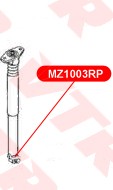 Полиуретановый сайлентблок амортизатора задней подвески MZ1003RP VTR