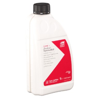 Жидкость гидравлическая PEUGEOT CITROEN зеленая минеральная 1л FEBI 24704 FEBI BILSTEIN