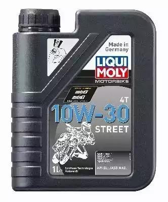 Масло моторное для 4-х тактных двигателей LIQUI MOLY MOTORBIKE 4T STREET 10W30 с 2526 LIQUI MOLY