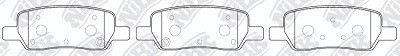 Колодки тормозные KIA Sorento (20-) задние (4шт.) NIBK PN6130 NIBK