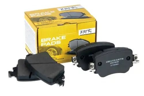 колодки дисковые задние! Skoda Oktavia 1.8TSI 12> Z07616 ZENTPARTS