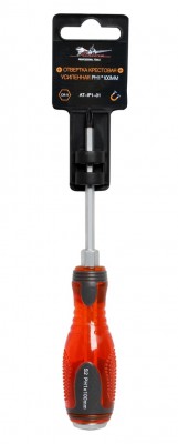 Отвертка крестовая PH1х100 мм "AIRLINE" (усиленная; под ключ, магнитная) AT-IP1-01 AIRLINE