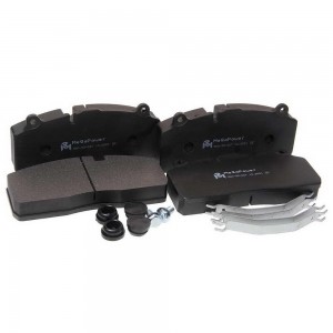 Колодки тормозные КАМАЗ-5490 SAF B9-22S передние/задние с отв.под пятаки (4шт.)  350-33-027 MEGA POWER