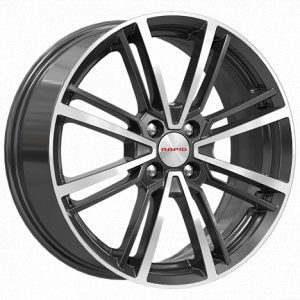 КиК Эрфурт 17.0 / 7.0J PCD 4x100.00 ET 45.00 ЦО 67.10 Литой / Черный с полирован 75899 K K