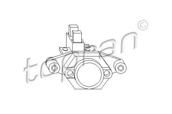 VW/AUDI /MB/OPEL стандартное BOSCH/ 14V 101 551 HANS PRIES