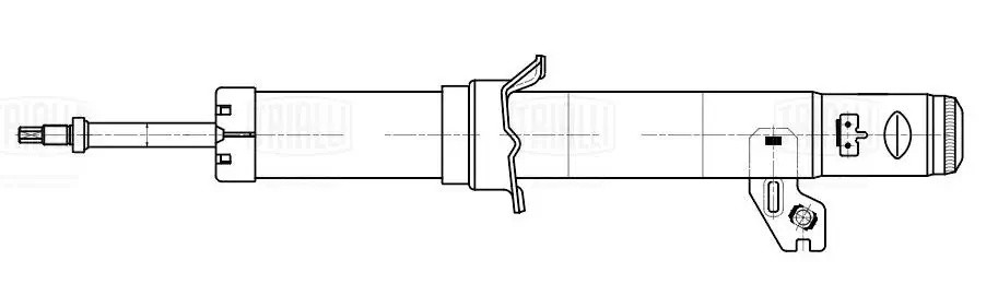 Амортизатор для а/м Mazda 6 (07-) (стойка) перед. лев. (AG 25160) AG 25160 TRIALLI