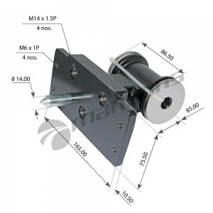 Кронштейн RENAULT Kerax,Premium торсиона кабины MANSONS 800.136 MANSONS